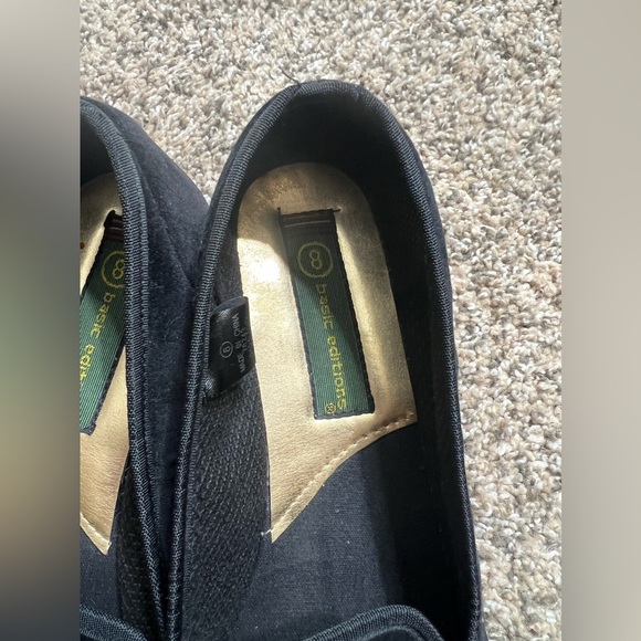 Vintage basic editions velour Christmas’s flats size 8 - Picture 4 of 10